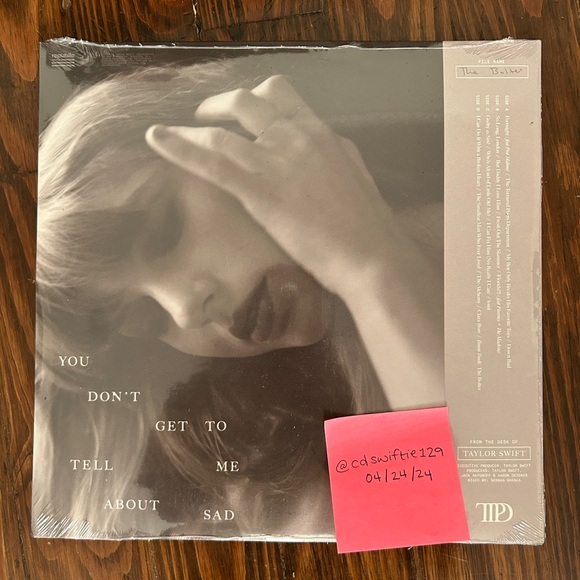 Taylor Swift, TTPD vinyl, The Bolter variant (unopened, mint condition) - Picture 2 of 3